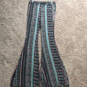 Stretchy patterned pants